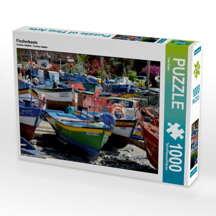 Fischerboote - CALVENDO Foto-Puzzle - calvendoverlag 29.99