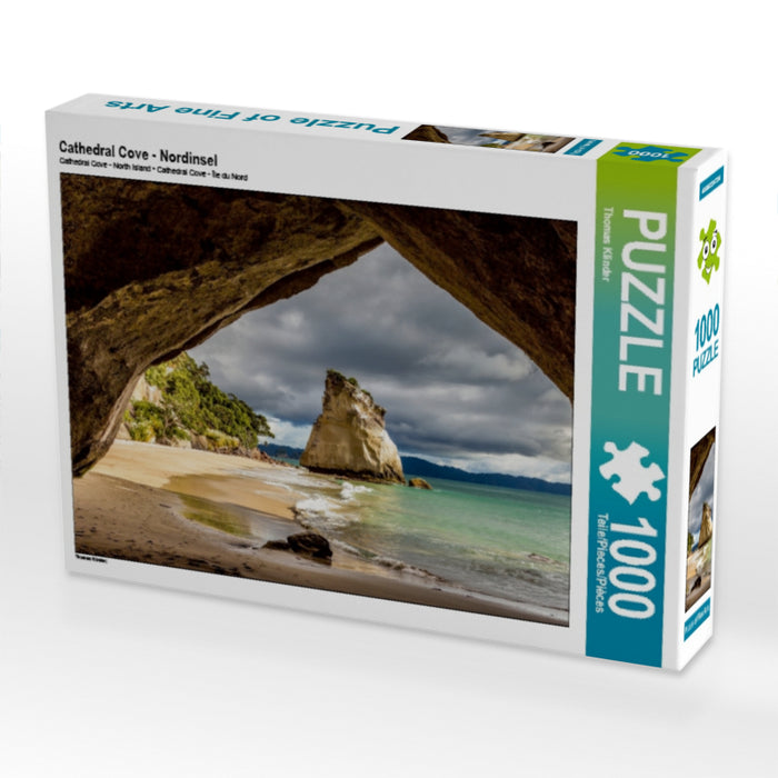 Cathedral Cove - Nordinsel - CALVENDO Foto-Puzzle - calvendoverlag 29.99