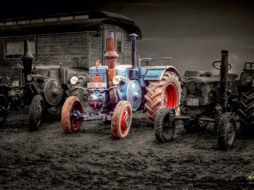 Oldtimer Traktoren Lanz-Bulldog - CALVENDO Foto-Puzzle - calvendoverlag 29.99