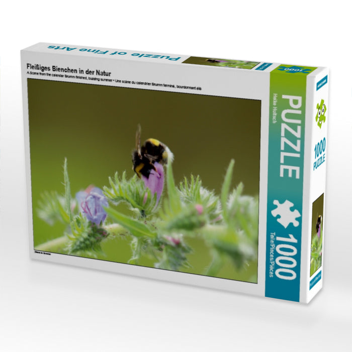 Fleißiges Bienchen in der Natur - CALVENDO Foto-Puzzle - calvendoverlag 29.99