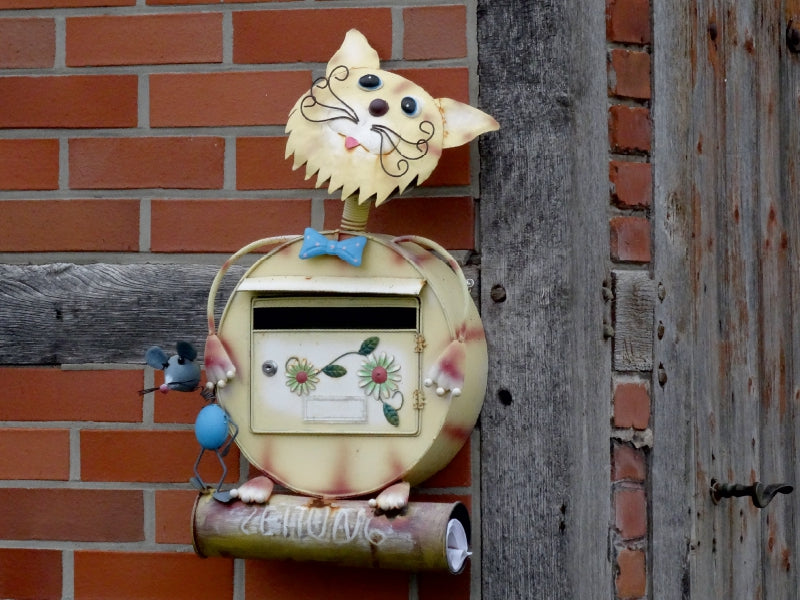 Briefkasten-Katze - CALVENDO Foto-Puzzle - calvendoverlag 29.99
