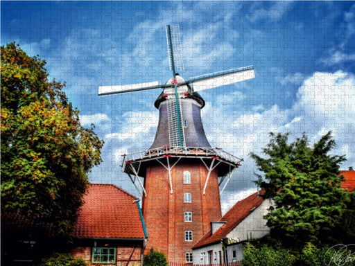 Vareler Mühle, 26316 Varel - CALVENDO Foto-Puzzle - calvendoverlag 29.99