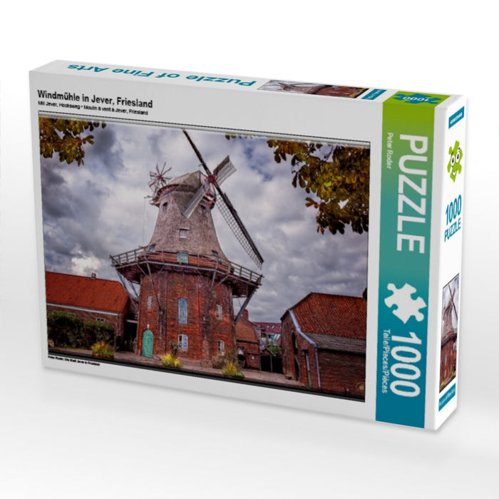 Windmühle in Jever, Friesland - CALVENDO Foto-Puzzle - calvendoverlag 29.99