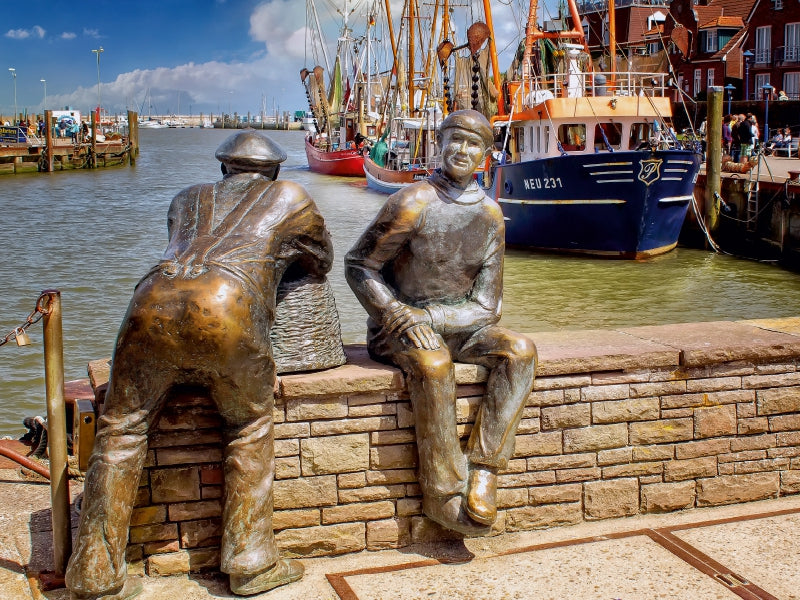 Der Hafen Neuharlingersiel - CALVENDO Foto-Puzzle - calvendoverlag 29.99