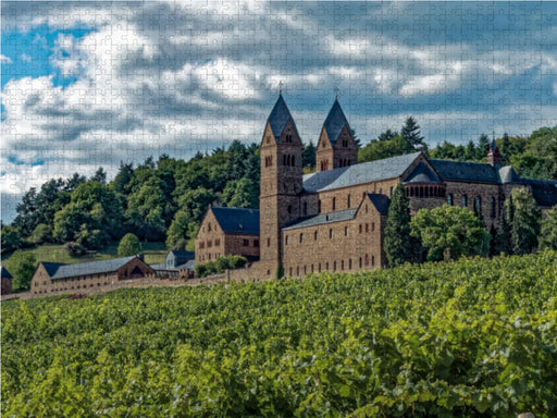 Abtei St. Hildegard - Eiblingen bei Rüdesheim - CALVENDO Foto-Puzzle - calvendoverlag 29.99