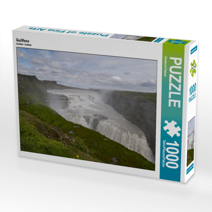 Gullfoss - CALVENDO Foto-Puzzle - calvendoverlag 29.99