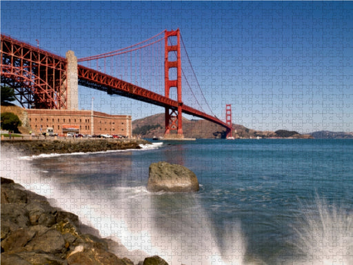 Faszinierende Golden Gate Bridge - CALVENDO Foto-Puzzle - calvendoverlag 29.99