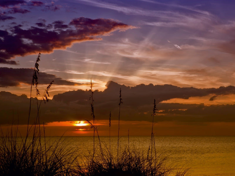 BONITA BEACH Sonnenuntergang - CALVENDO Foto-Puzzle - calvendoverlag 29.99