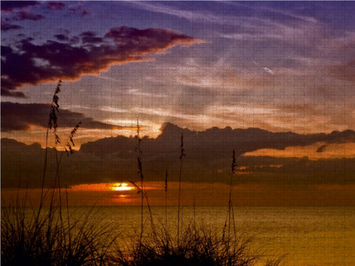 BONITA BEACH Sonnenuntergang - CALVENDO Foto-Puzzle - calvendoverlag 29.99