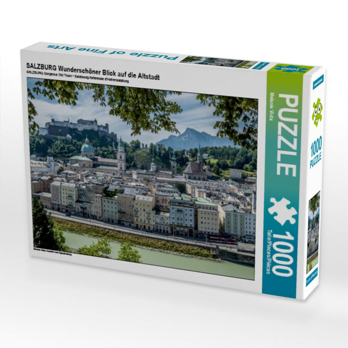 SALZBURG Wunderschöner Blick auf die Altstadt - CALVENDO Foto-Puzzle - calvendoverlag 29.99