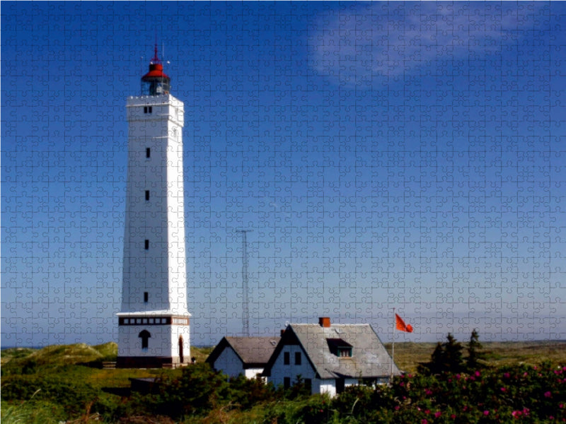 Leuchtturm in Blåvand (Blavand) - CALVENDO Foto-Puzzle - calvendoverlag 29.99