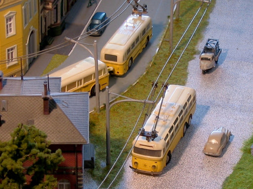Eheim Trolleybusse als Ergänzung zur Modellbahn - CALVENDO Foto-Puzzle - calvendoverlag 29.99