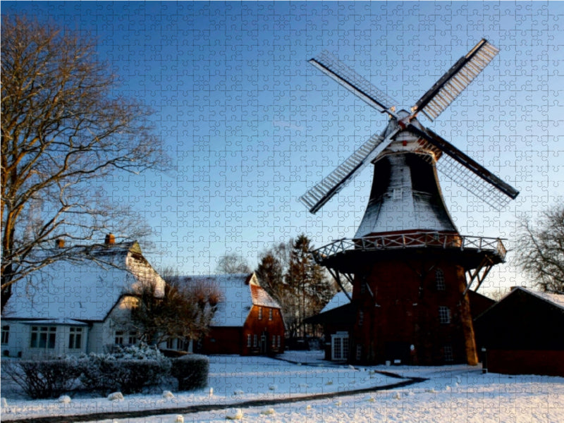 Moorseer Mühle in Abbehausen - CALVENDO Foto-Puzzle - calvendoverlag 29.99