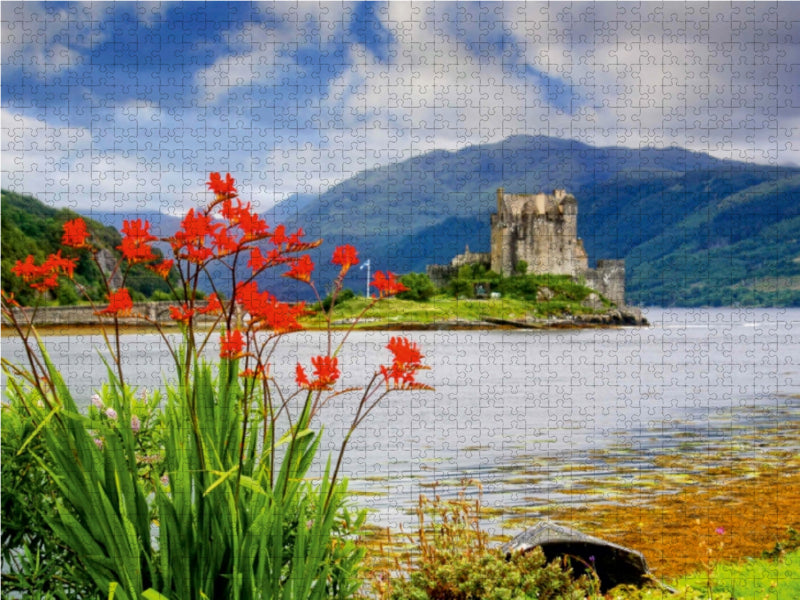 Eilean Donan Castle bei Dornie - CALVENDO Foto-Puzzle - calvendoverlag 29.99