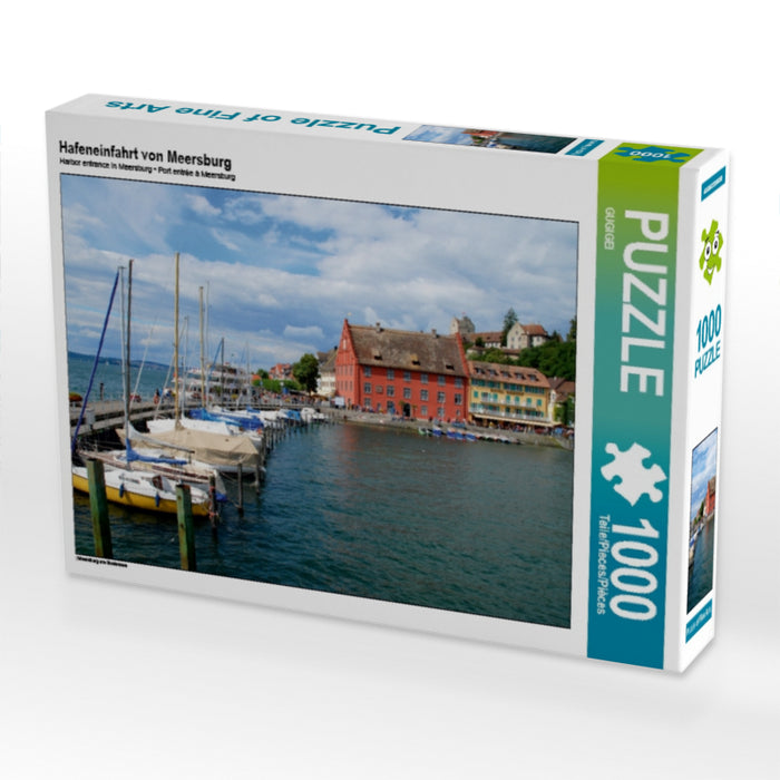 Hafeneinfahrt von Meersburg - CALVENDO Foto-Puzzle - calvendoverlag 29.99