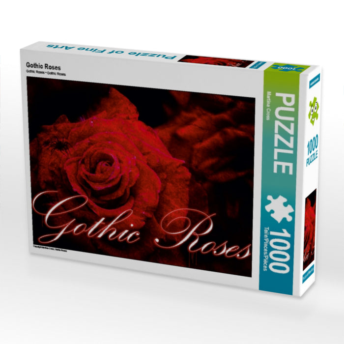 Gothic Roses - CALVENDO Foto-Puzzle - calvendoverlag 29.99
