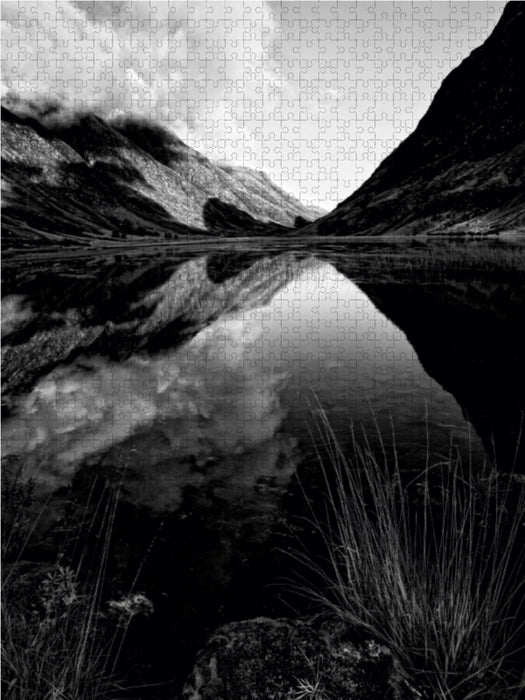 Loch Achtriochtan, Glencoe, Schottland - CALVENDO Foto-Puzzle - calvendoverlag 29.99