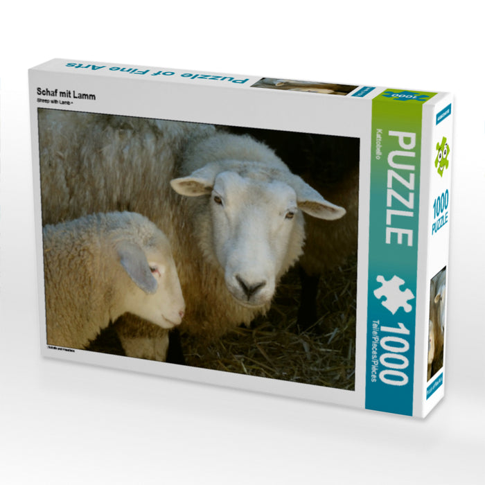 Schaf mit Lamm - CALVENDO Foto-Puzzle - calvendoverlag 29.99