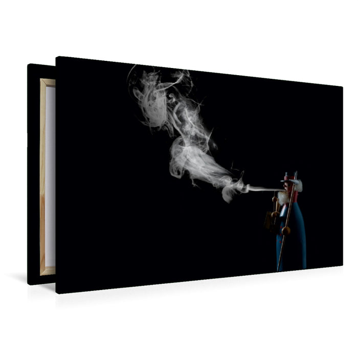 Premium Textil-Leinwand Premium Textil-Leinwand 120 cm x 80 cm quer Ein Motiv aus dem Kalender Geheimnisvoller Rauch