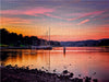 Sonnenuntergang Dresden an der Elbe - CALVENDO Foto-Puzzle - calvendoverlag 29.99