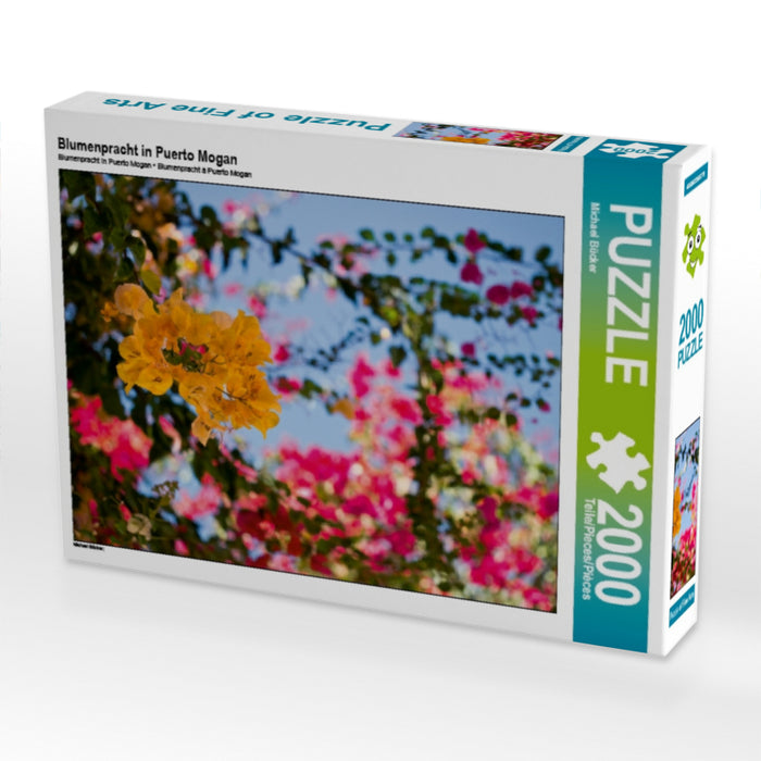 Blumenpracht in Puerto Mogan - CALVENDO Foto-Puzzle - calvendoverlag 39.99