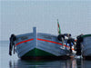 Börteboote auf Helgoland - CALVENDO Foto-Puzzle - calvendoverlag 29.99