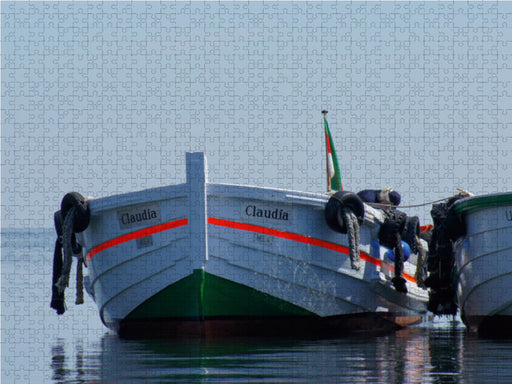 Börteboote auf Helgoland - CALVENDO Foto-Puzzle - calvendoverlag 29.99