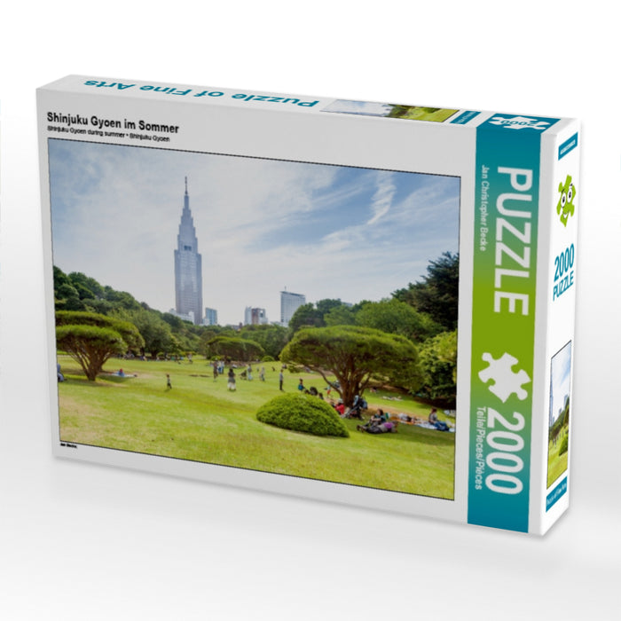 Shinjuku Gyoen im Sommer - CALVENDO Foto-Puzzle - calvendoverlag 39.99