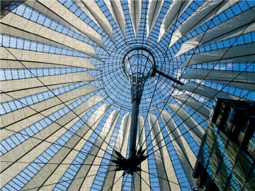 Sony Center, Berlin - CALVENDO Foto-Puzzle - calvendoverlag 39.99