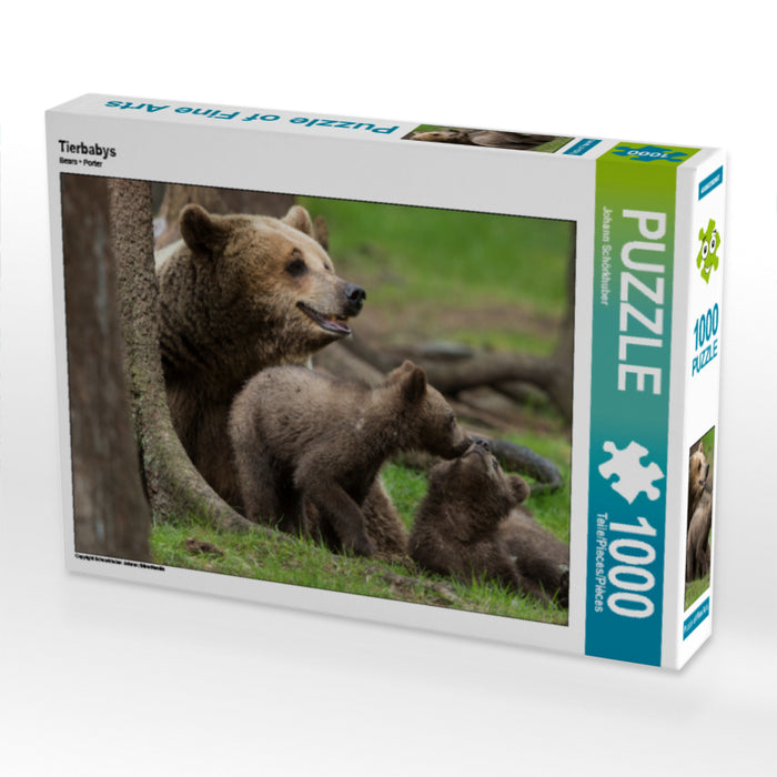 Tierbabys - CALVENDO Foto-Puzzle - calvendoverlag 29.99