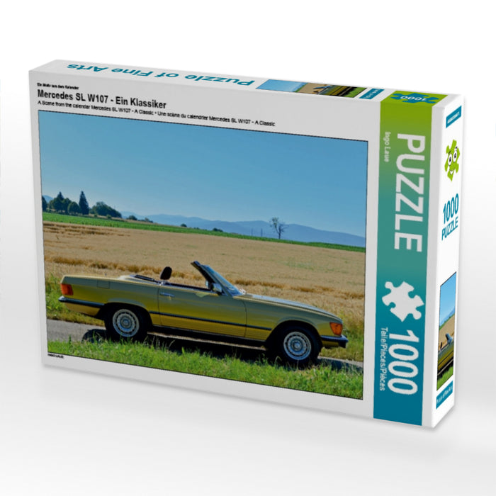Mercedes SL W107 - Ein Klassiker - CALVENDO Foto-Puzzle - calvendoverlag 29.99