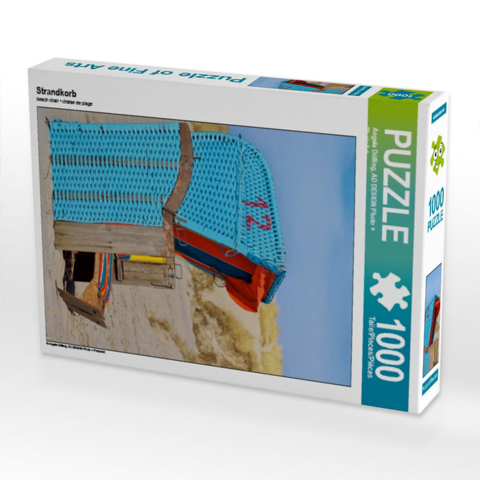 Strandkorb - CALVENDO Foto-Puzzle - calvendoverlag 29.99