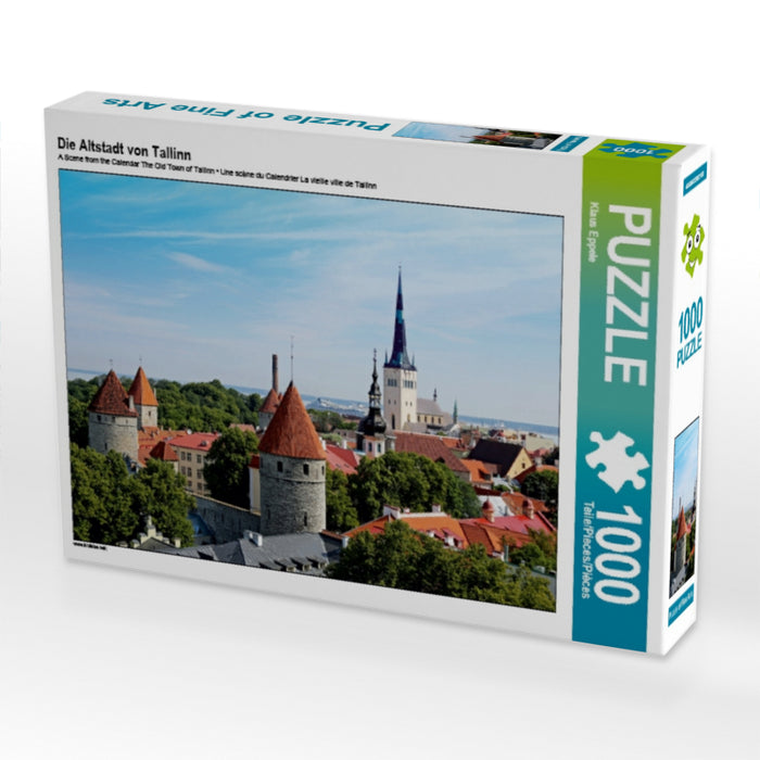 Die Altstadt von Tallinn - CALVENDO Foto-Puzzle - calvendoverlag 29.99