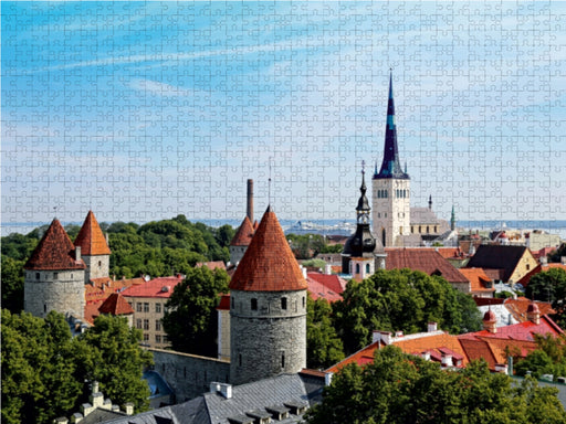 Die Altstadt von Tallinn - CALVENDO Foto-Puzzle - calvendoverlag 29.99