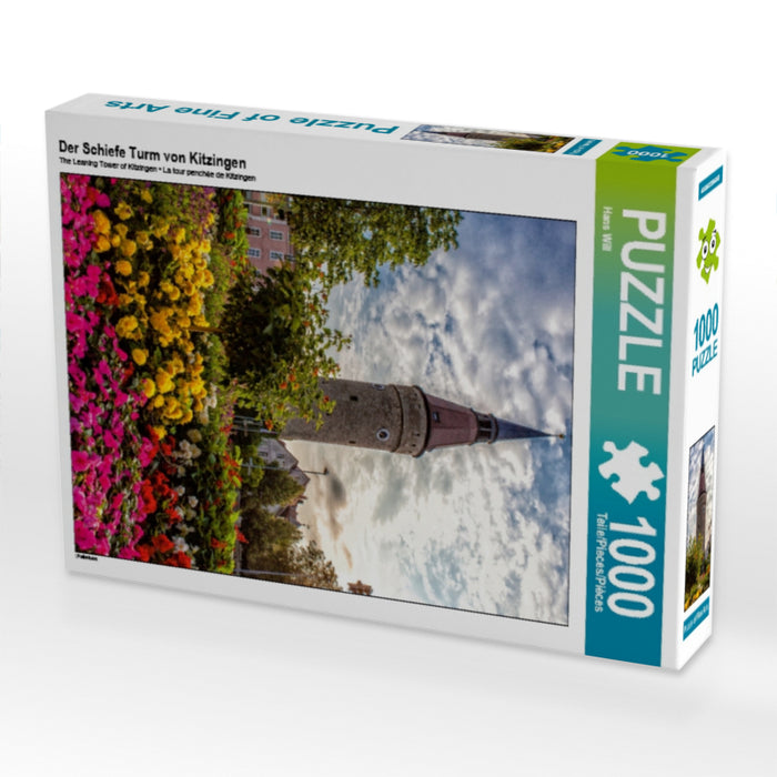 Der Schiefe Turm von Kitzingen - CALVENDO Foto-Puzzle - calvendoverlag 29.99