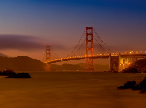 GOLDEN GATE BRIDGE San Francisco Bay - CALVENDO Foto-Puzzle - calvendoverlag 39.99