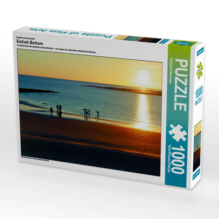 Einfach Borkum - CALVENDO Foto-Puzzle - calvendoverlag 29.99