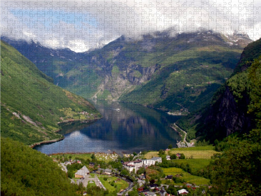 Geiranger Fjord, Norwegen - CALVENDO Foto-Puzzle - calvendoverlag 29.99