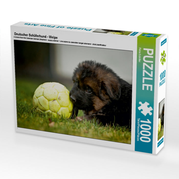 Deutscher Schäferhund - Welpe - CALVENDO Foto-Puzzle - calvendoverlag 29.99