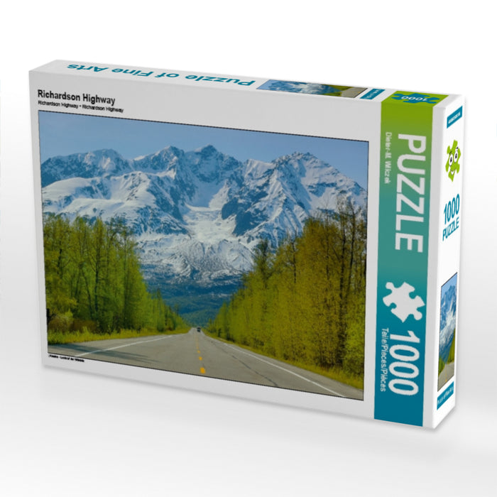 Richardson Highway - CALVENDO Foto-Puzzle - calvendoverlag 29.99