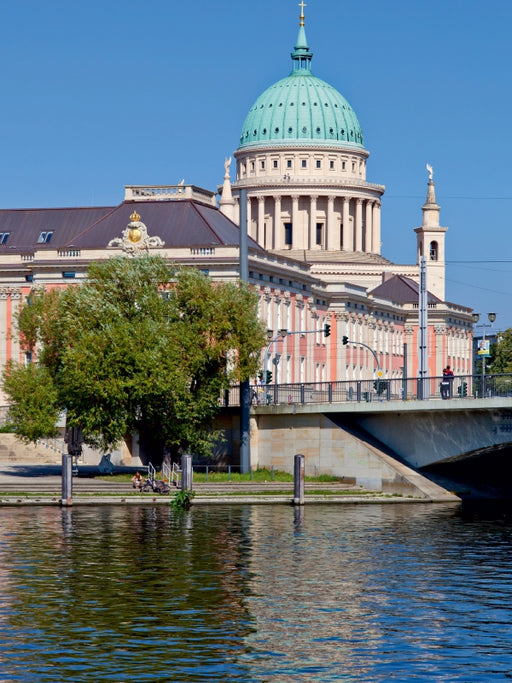 POTSDAM Landtagsneubau und St. Nikolaikirche - CALVENDO Foto-Puzzle - calvendoverlag 29.99