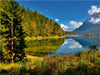 Goldener Herbst am Eibsee - CALVENDO Foto-Puzzle - calvendoverlag 29.99