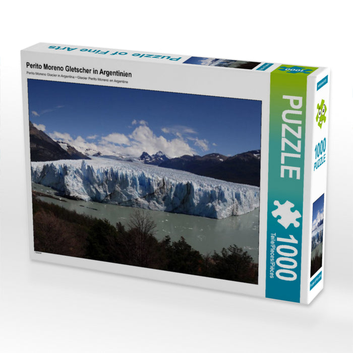Perito Moreno Glacier in Argentina - CALVENDO photo puzzle 