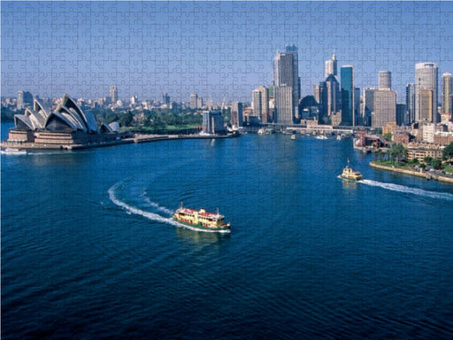 Skyline mit Opera House, Sydney, New South Wales, Australien - CALVENDO Foto-Puzzle - calvendoverlag 29.99