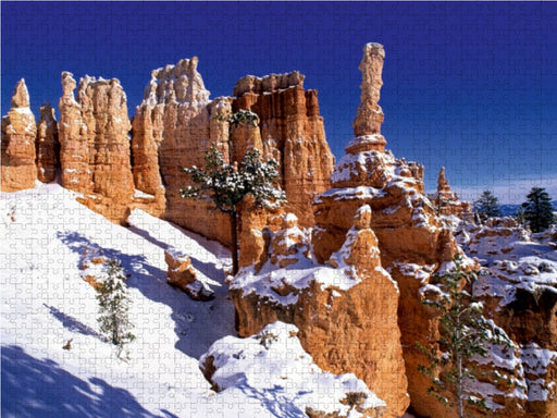 Winter im Bryce Canyon, Utah, USA - CALVENDO Foto-Puzzle - calvendoverlag 29.99