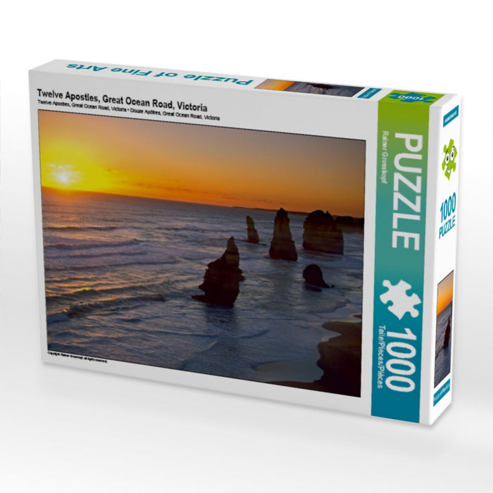 Twelve Apostles, Great Ocean Road, Victoria - CALVENDO Foto-Puzzle - calvendoverlag 29.99