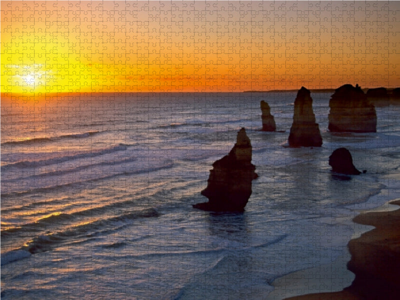 Twelve Apostles, Great Ocean Road, Victoria - CALVENDO Foto-Puzzle - calvendoverlag 29.99