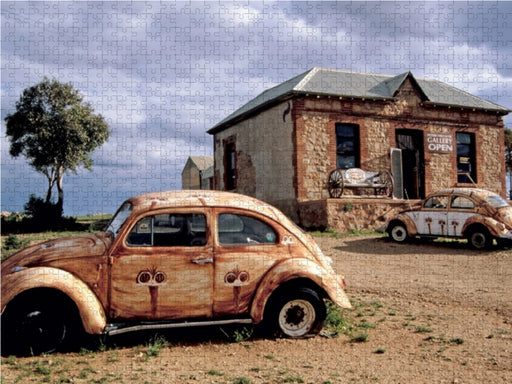 Kunstgalerie im Silverton, Outback, New South Wales - CALVENDO Foto-Puzzle - calvendoverlag 29.99