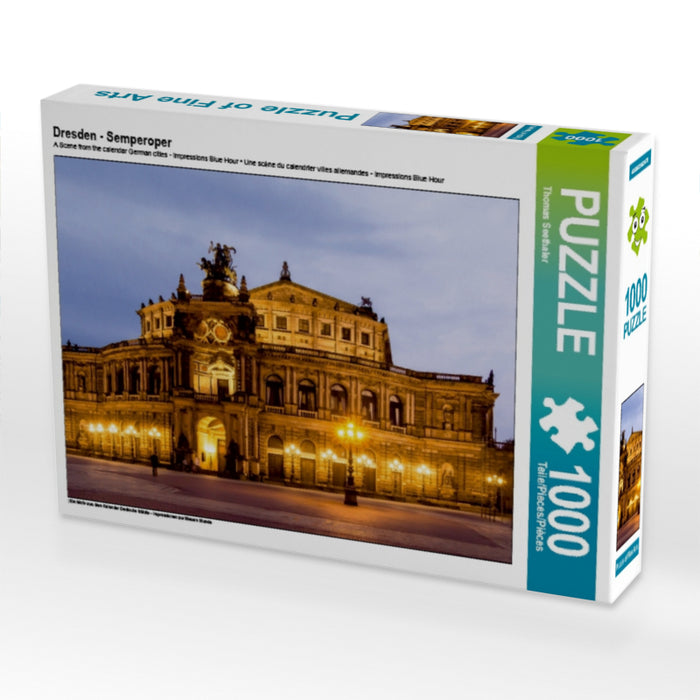 Dresden - Semperoper - CALVENDO Foto-Puzzle - calvendoverlag 29.99