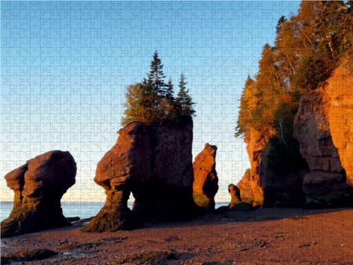 Hopewell Rocks, Bay of Fundy - CALVENDO Foto-Puzzle - calvendoverlag 29.99